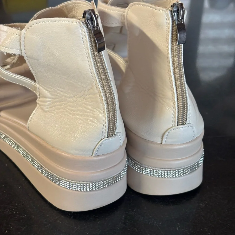 Gladiator Wedge Sandals - Picture 5 of 8